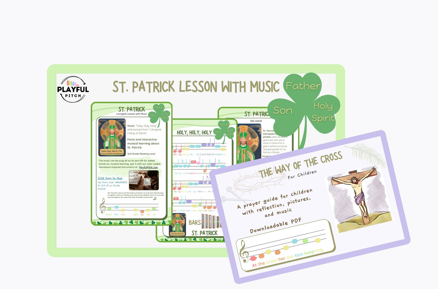 Happy Almost St. Patrick's Day! ☘️ (Free Lesson Below :)