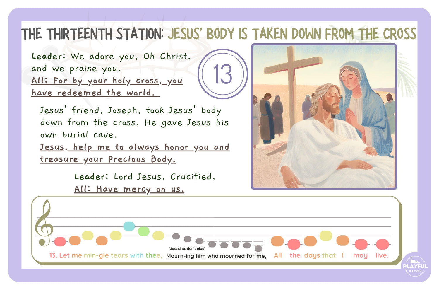 (Digital) Way of the Cross for Children