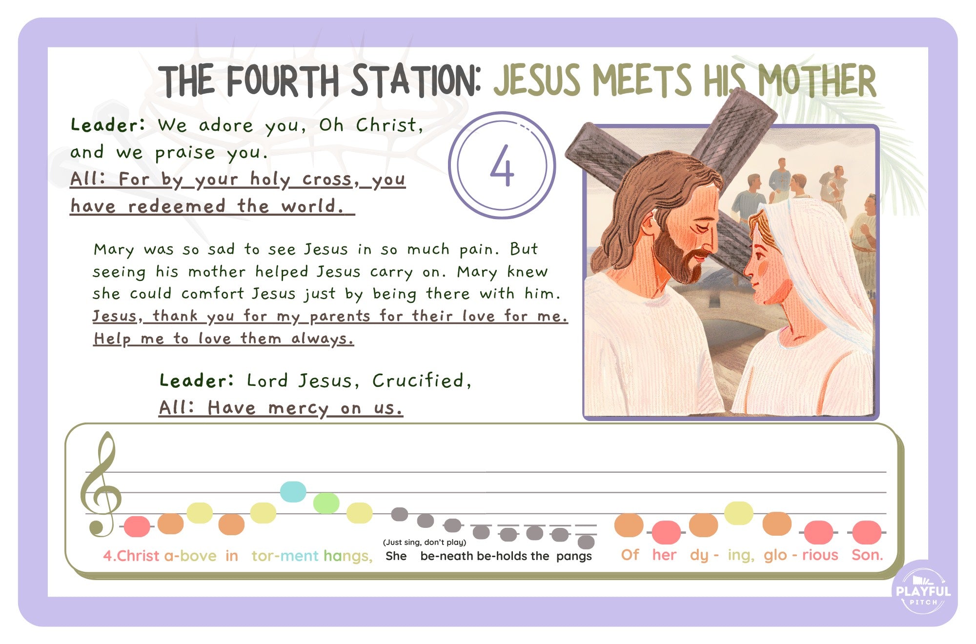 (Digital) Way of the Cross for Children