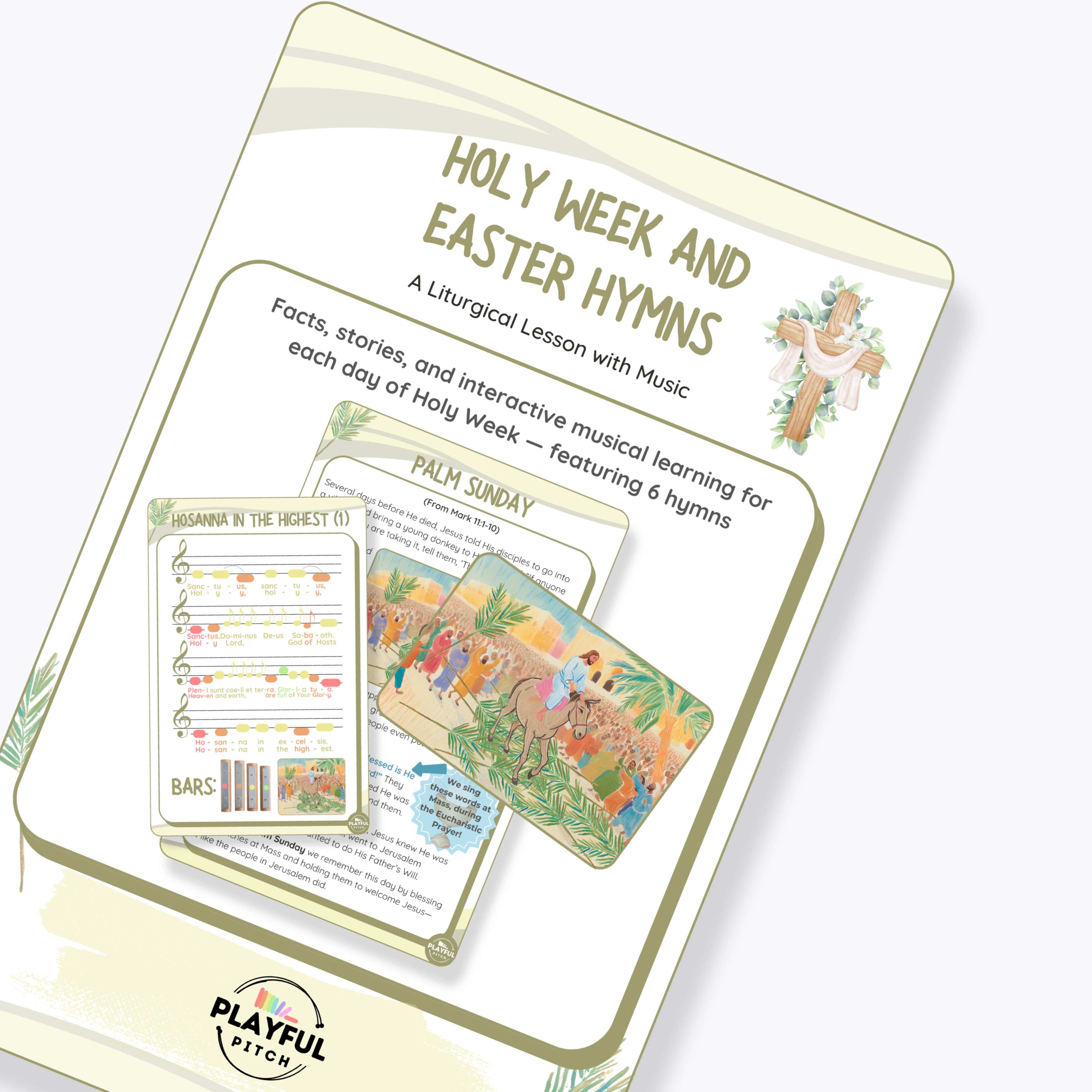 (Digital) Holy Week & Easter Guide with Hymns