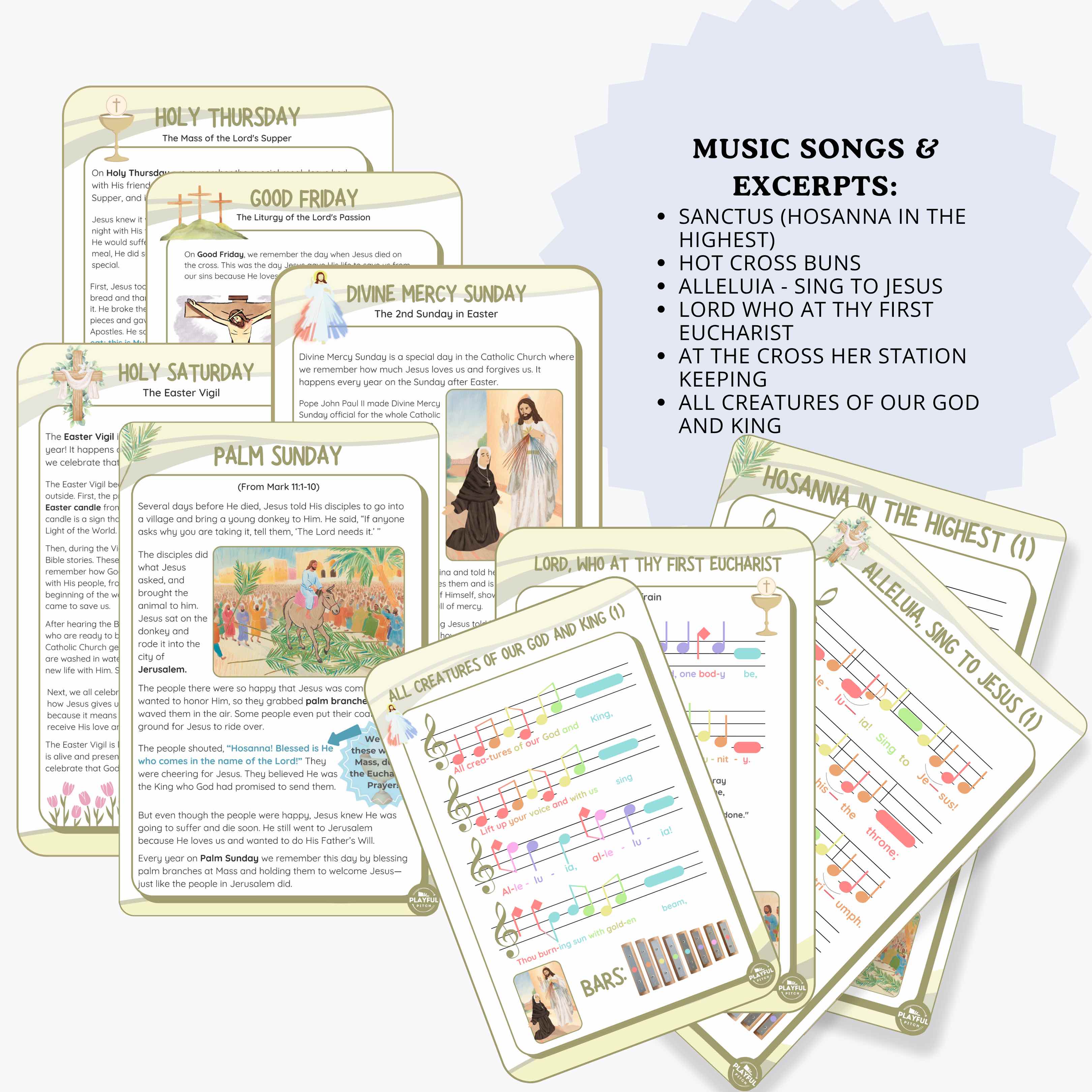 (Digital) Holy Week & Easter Guide with Hymns