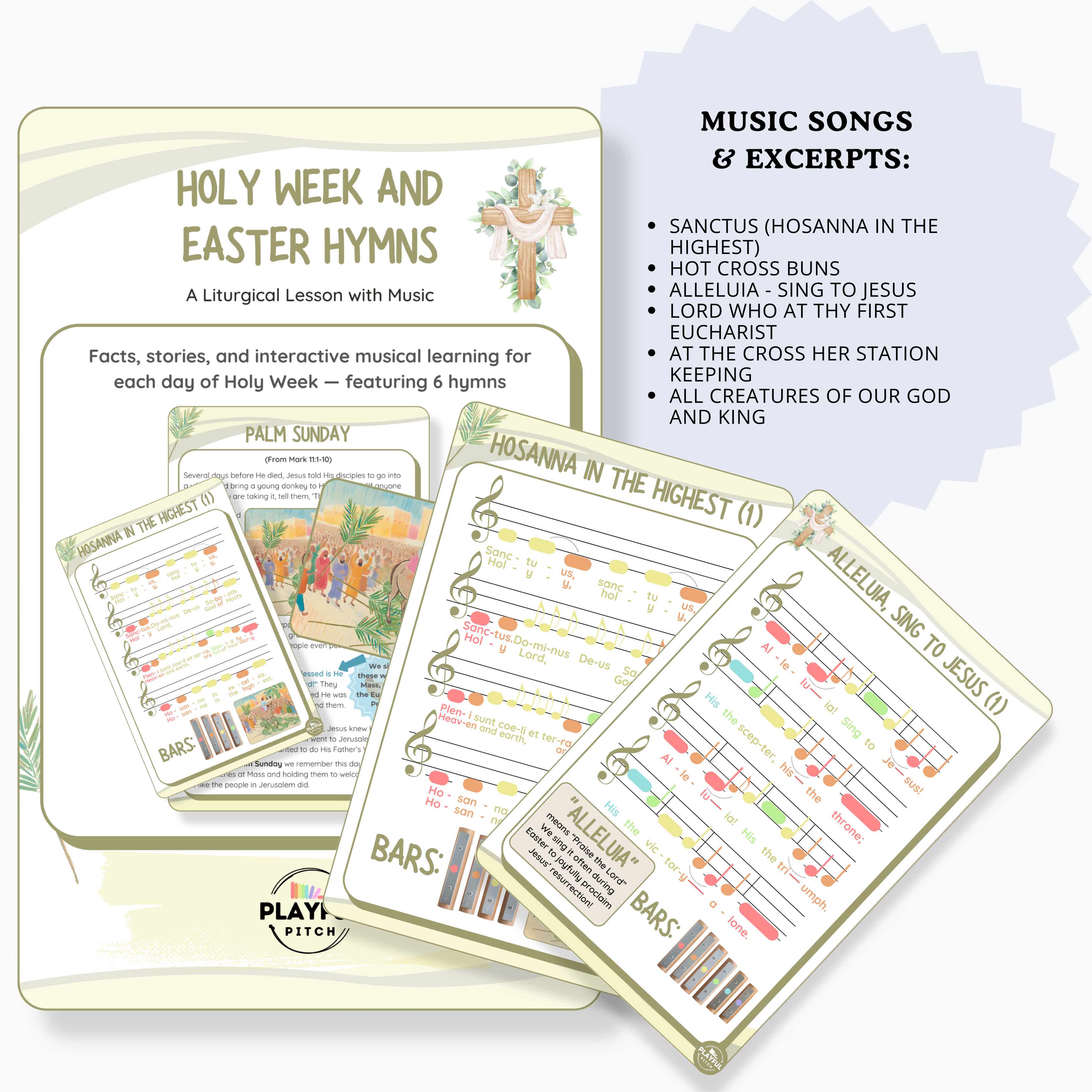 (Digital) Holy Week & Easter Guide with Hymns
