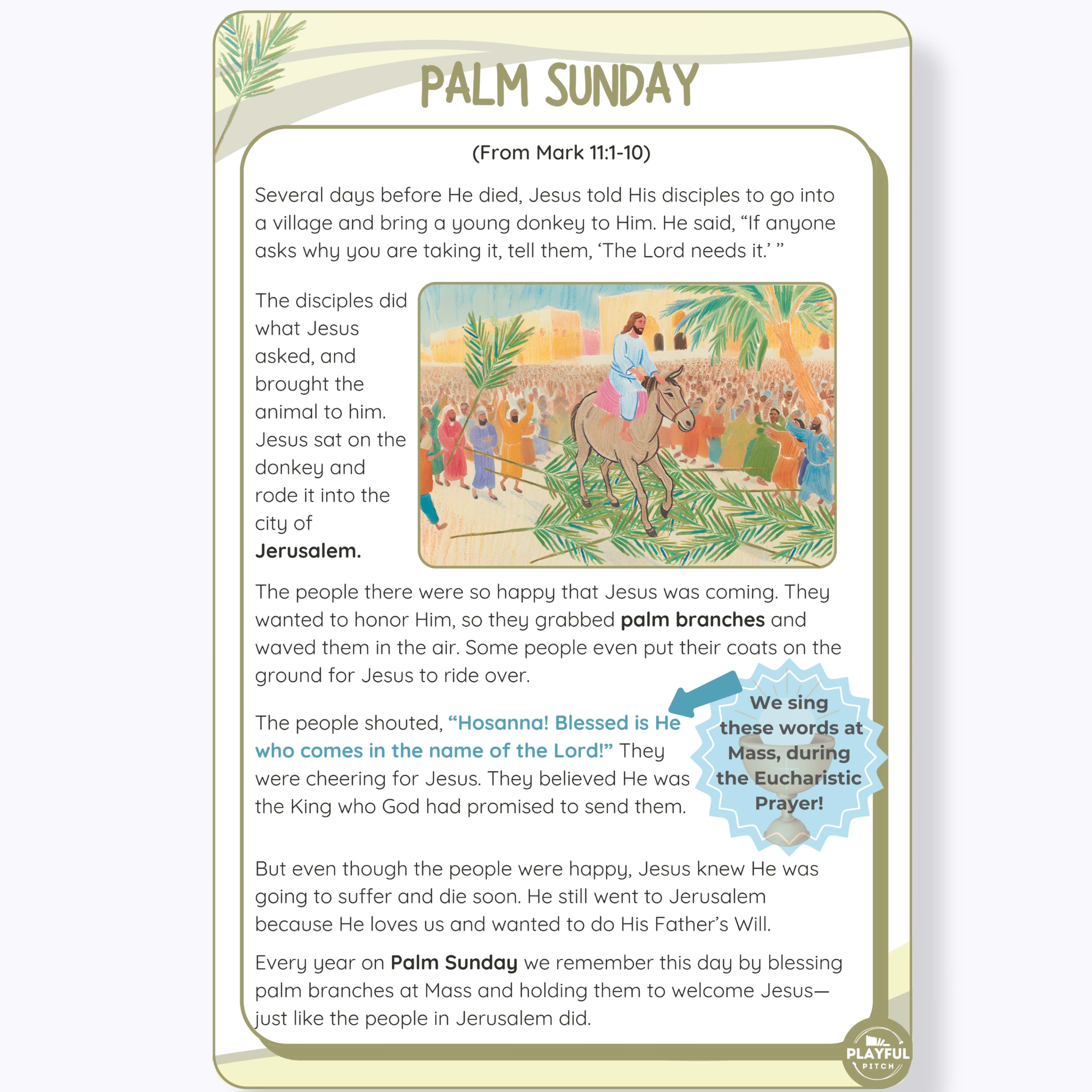 (Digital) Holy Week & Easter Guide with Hymns
