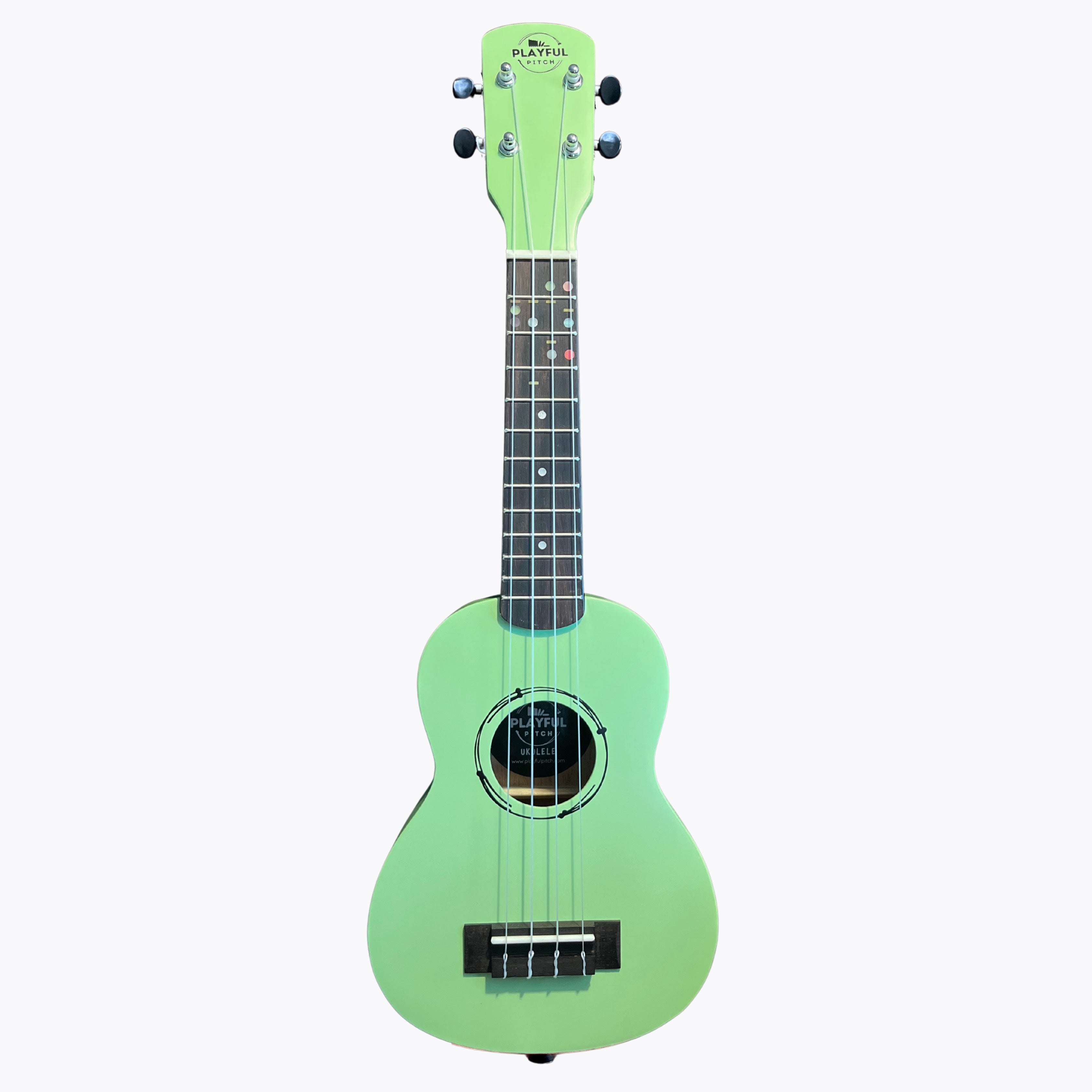 Green Soprano Ukulele Bundle