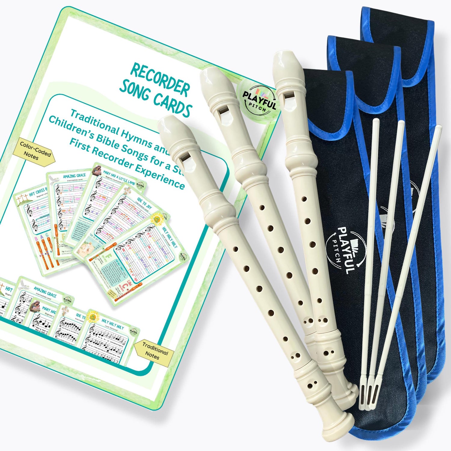 Classic Recorder Family Bundle + Catholic Music Curriculum