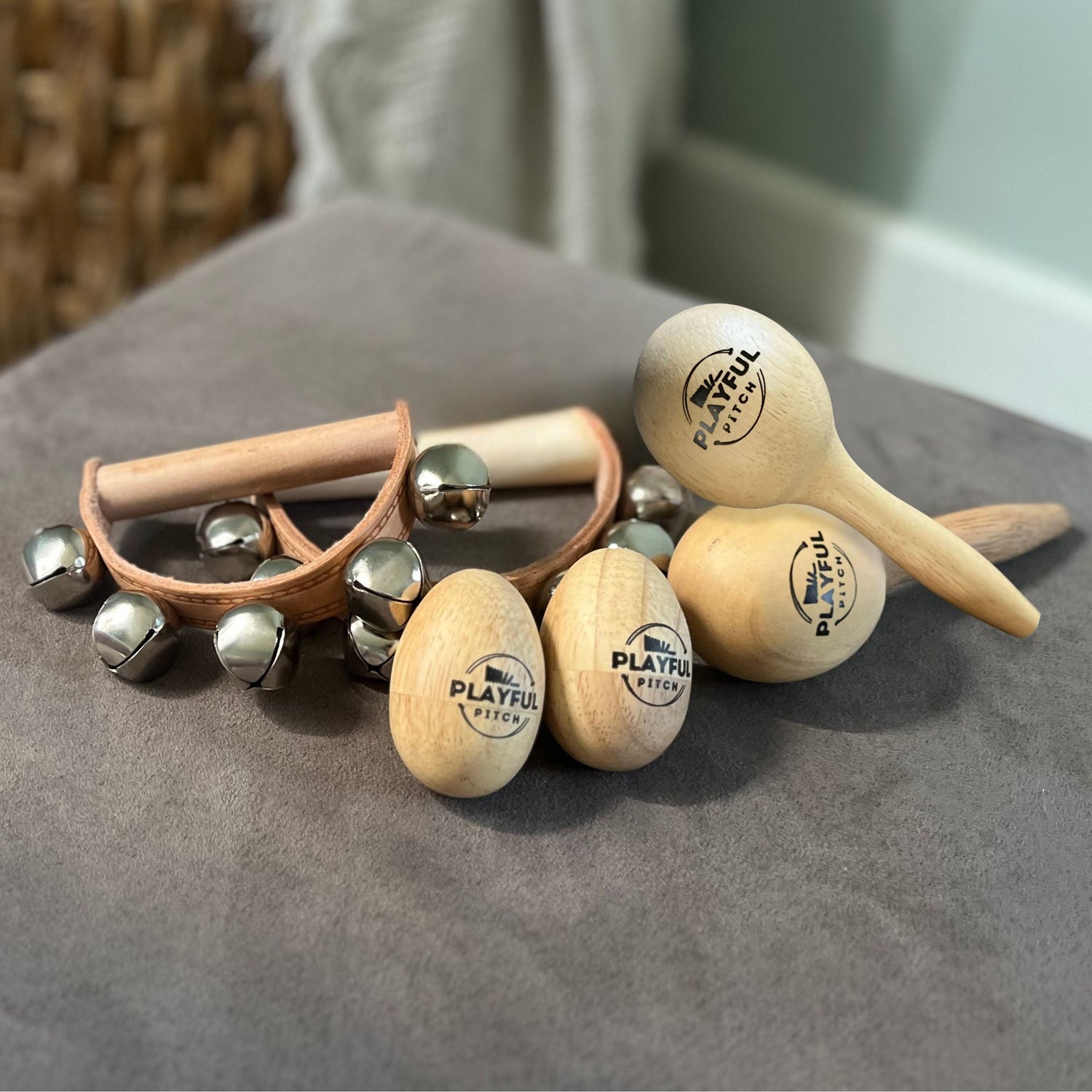 Wooden Percussion Set