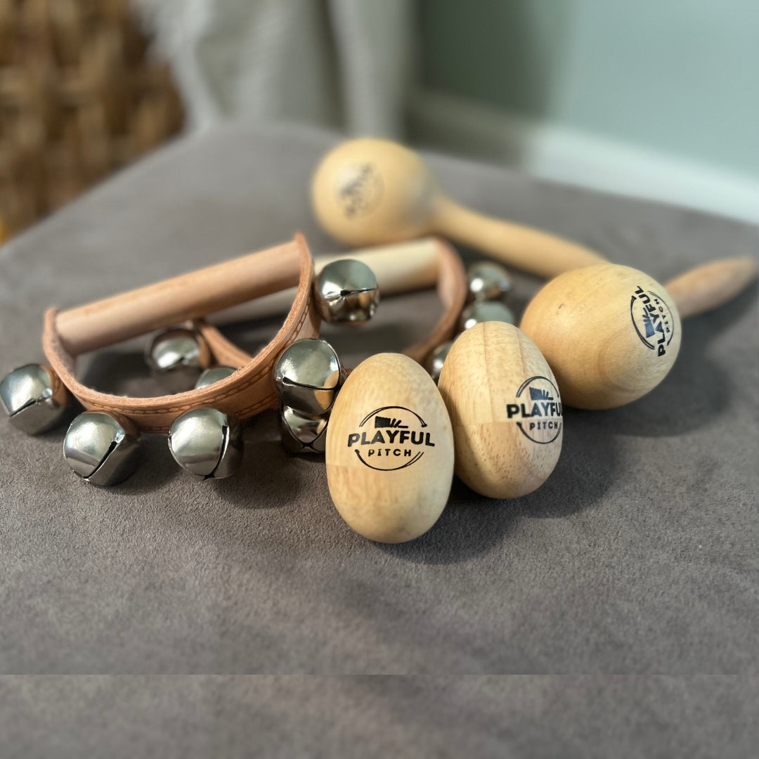 Wooden Percussion Set