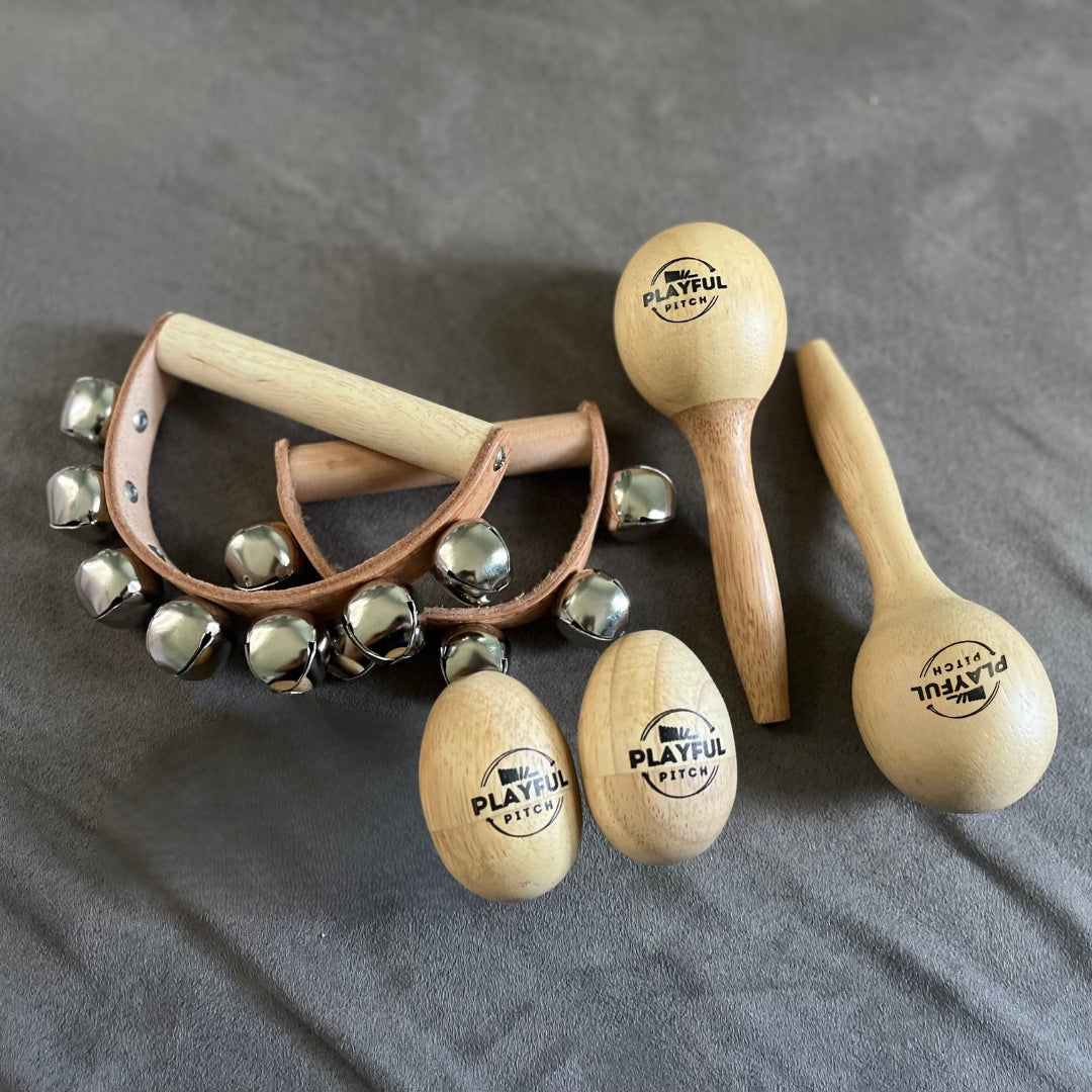 Wooden Percussion Set