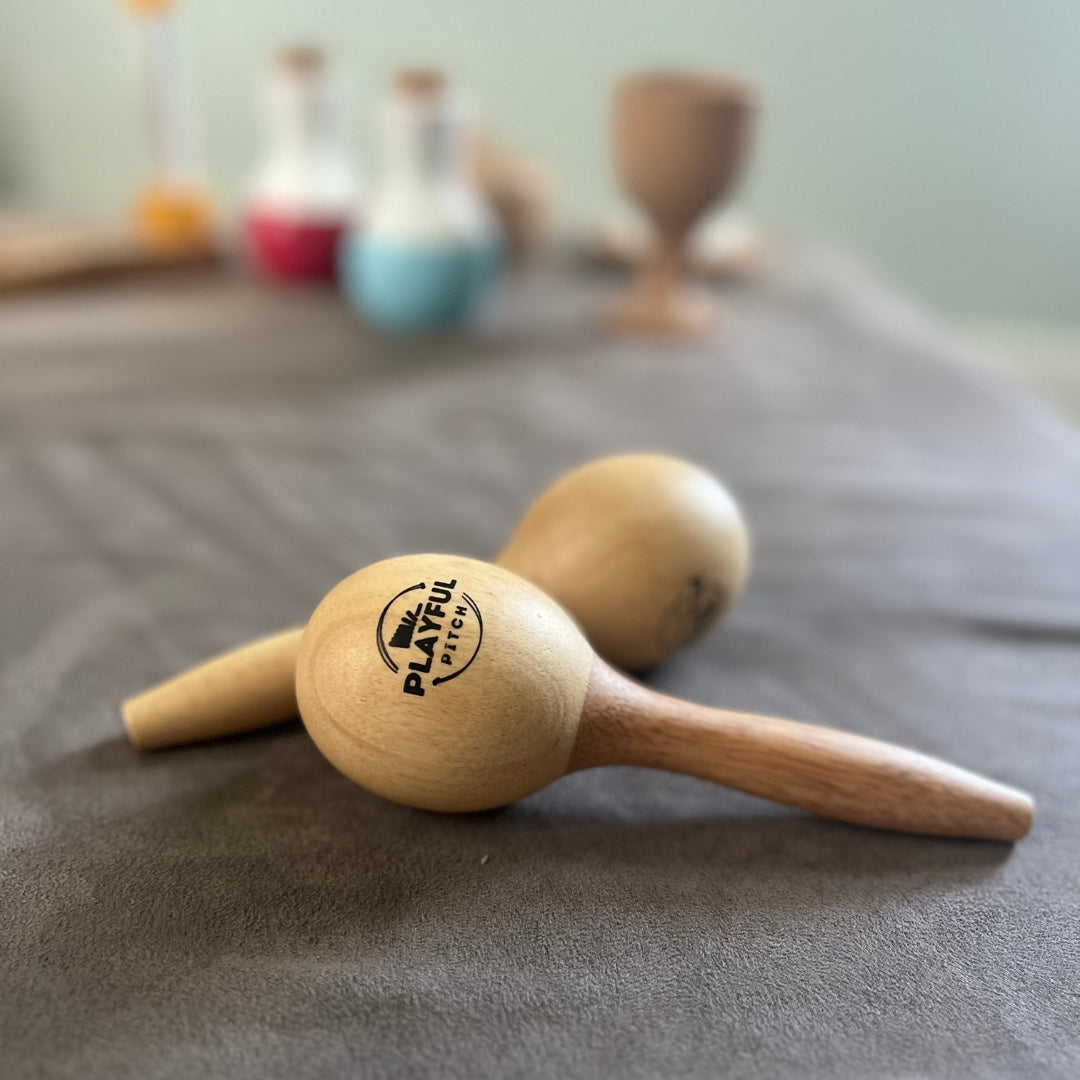 Wooden Percussion Set