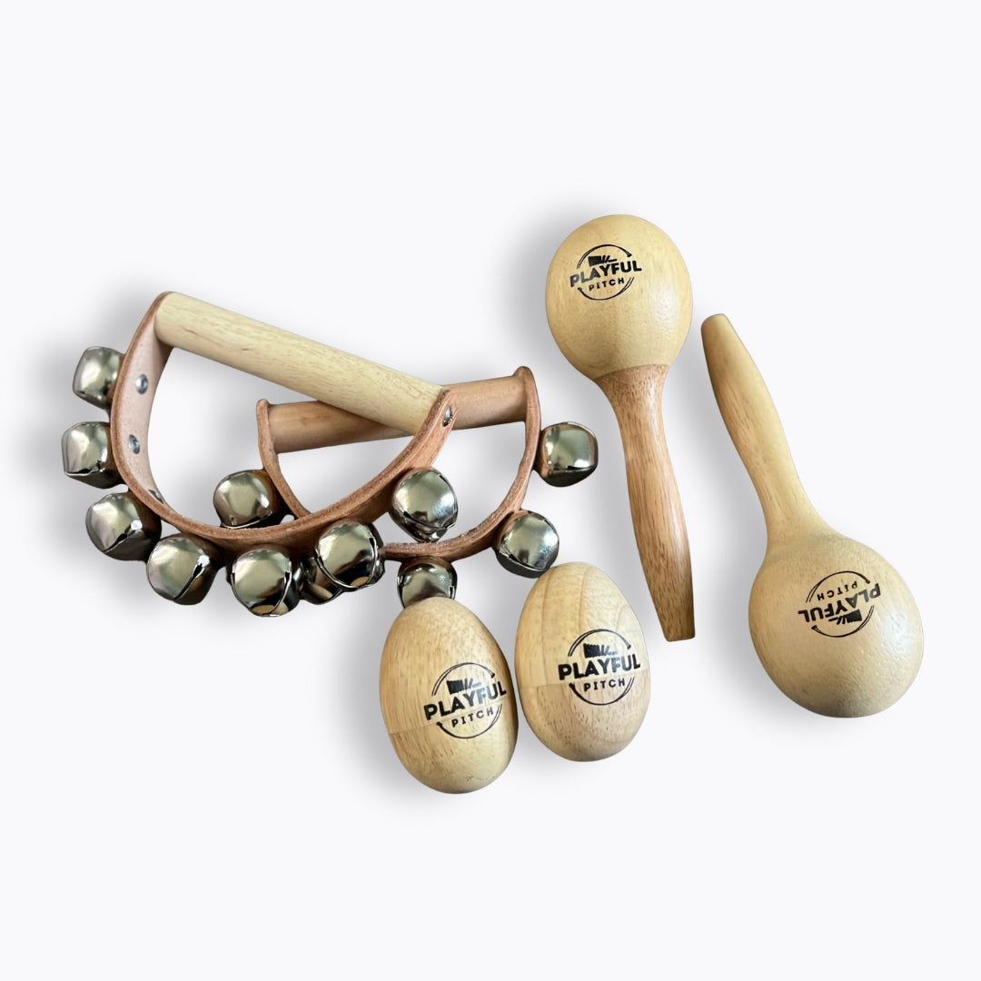 Wooden Percussion Set