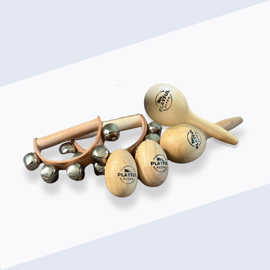 Wooden Percussion Set