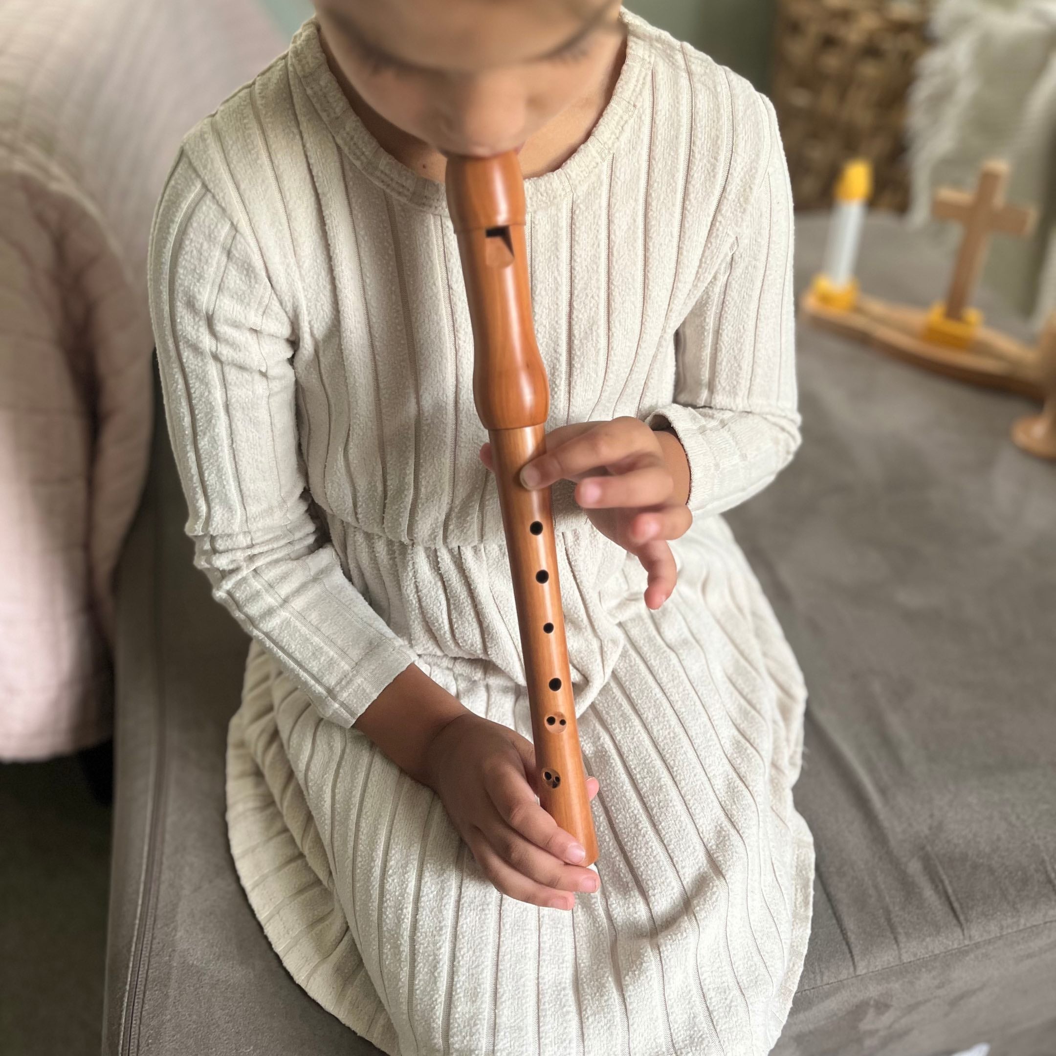 Wooden Recorder Set + Catholic Music Curriculum