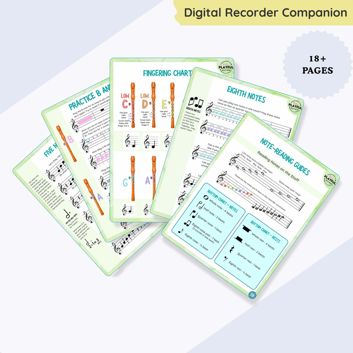 Classic Recorder Family Bundle + Catholic Music Curriculum