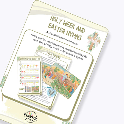 (Digital) Holy Week &amp; Easter Guide with Hymns