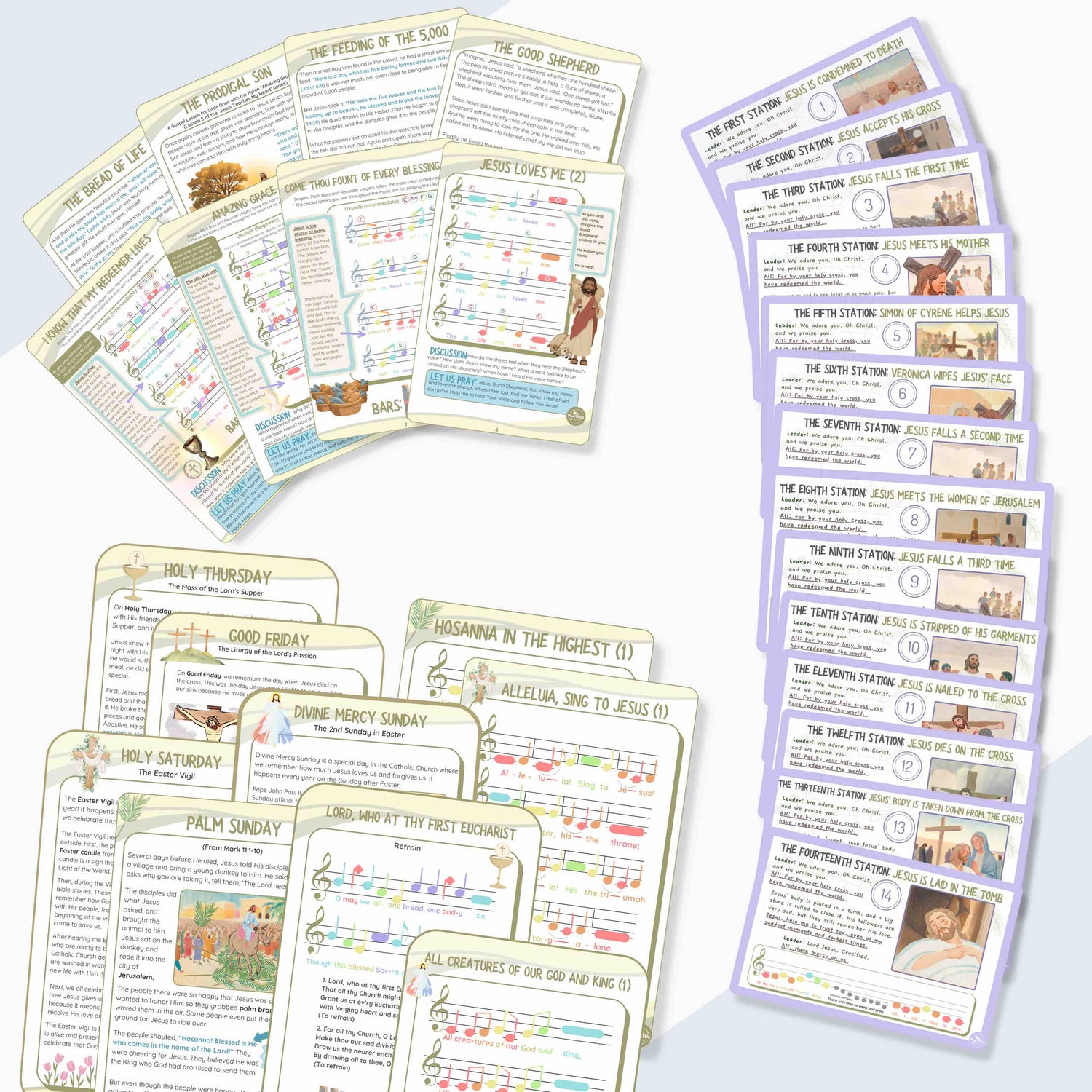 (Digital) Liturgical Lessons &amp; Songs Bundle