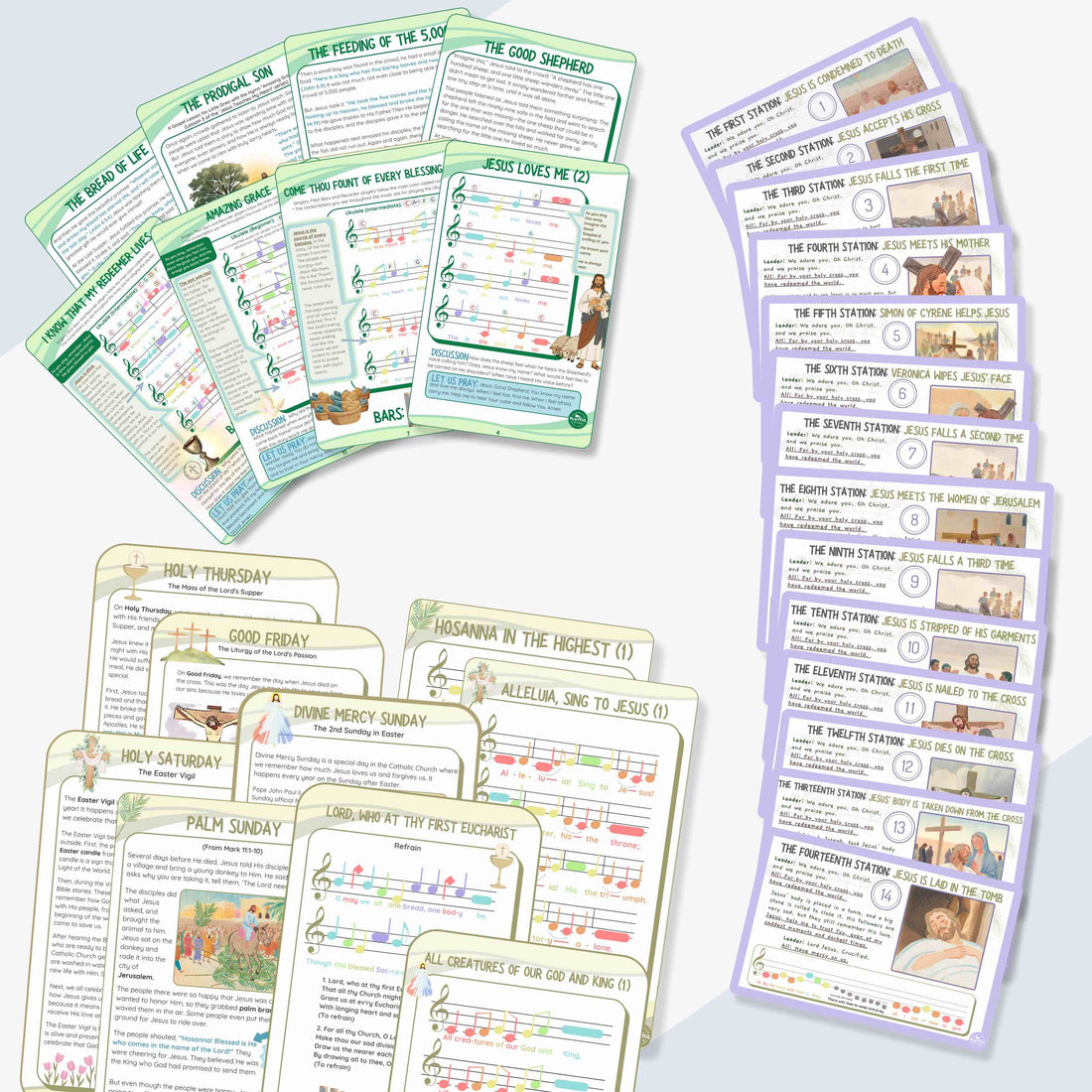 (Digital) Liturgical Lessons &amp; Songs Bundle