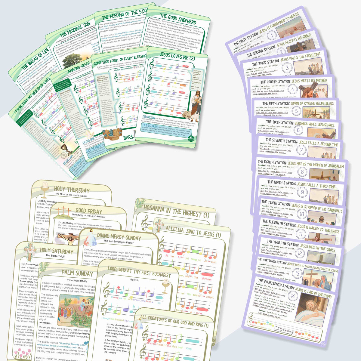 (Digital) Liturgical Lessons &amp; Songs Bundle