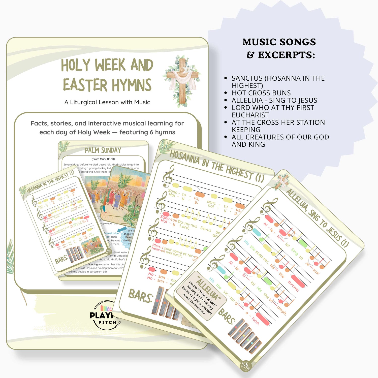 (Digital) Holy Week &amp; Easter Guide with Hymns