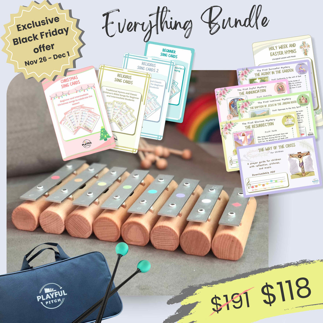 Everything Bundle (Pitch Bar Set + All Song Cards &amp; Accessories)