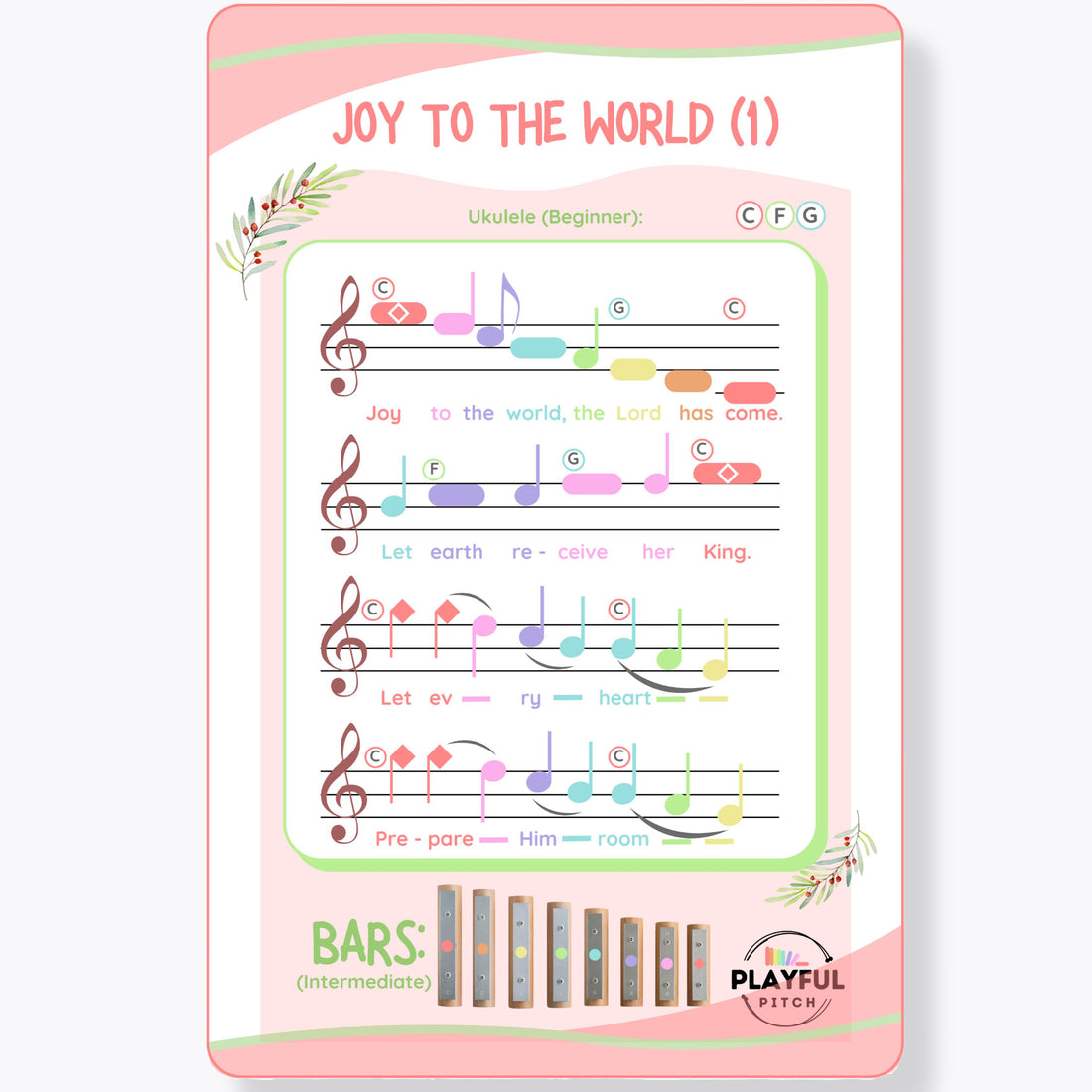 Christmas Song Cards