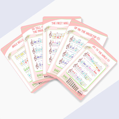 Religious &amp; Christmas Song Cards Bundle