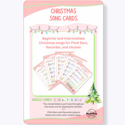 Christmas Song Cards