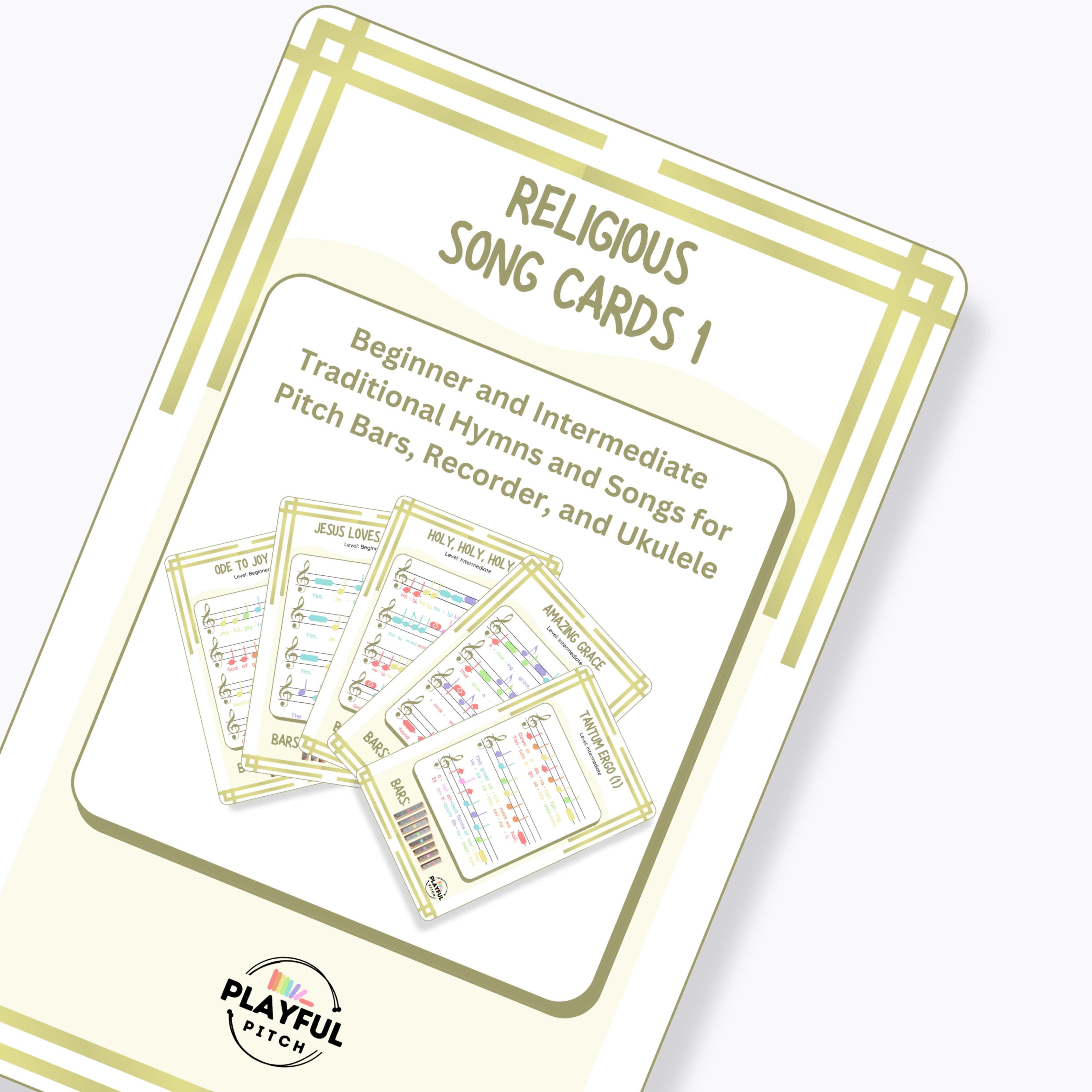 Religious Song Cards 1