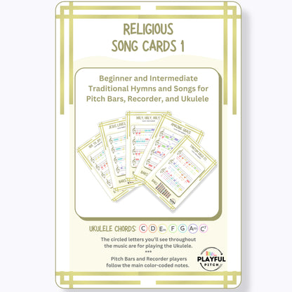 Religious Song Cards 1