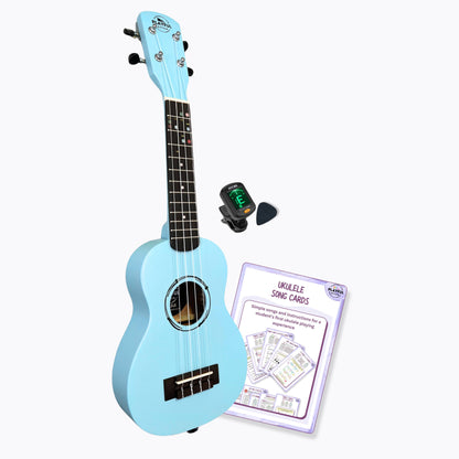 Blue Soprano Ukulele Set