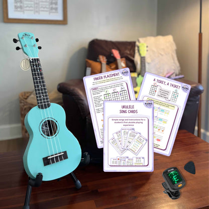 Blue Soprano Ukulele Set