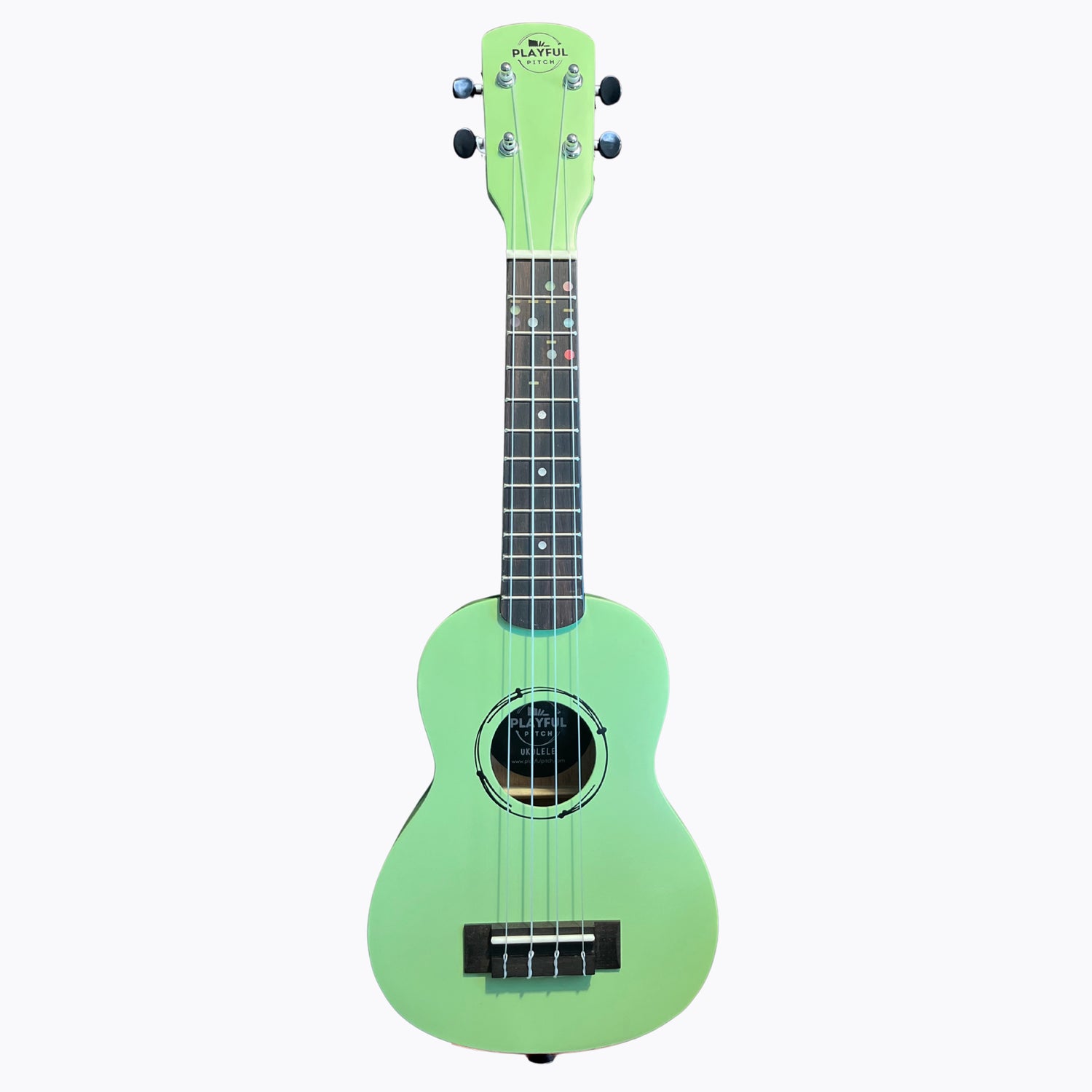 Green Soprano Ukulele Bundle