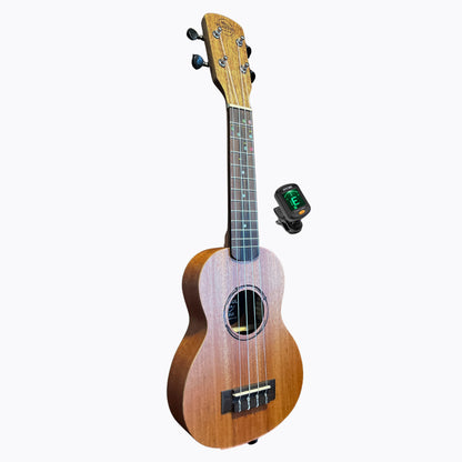 Mahogany Soprano Ukulele Set