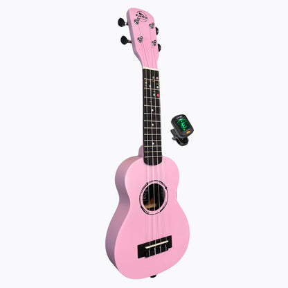 Pink Soprano Ukulele Bundle