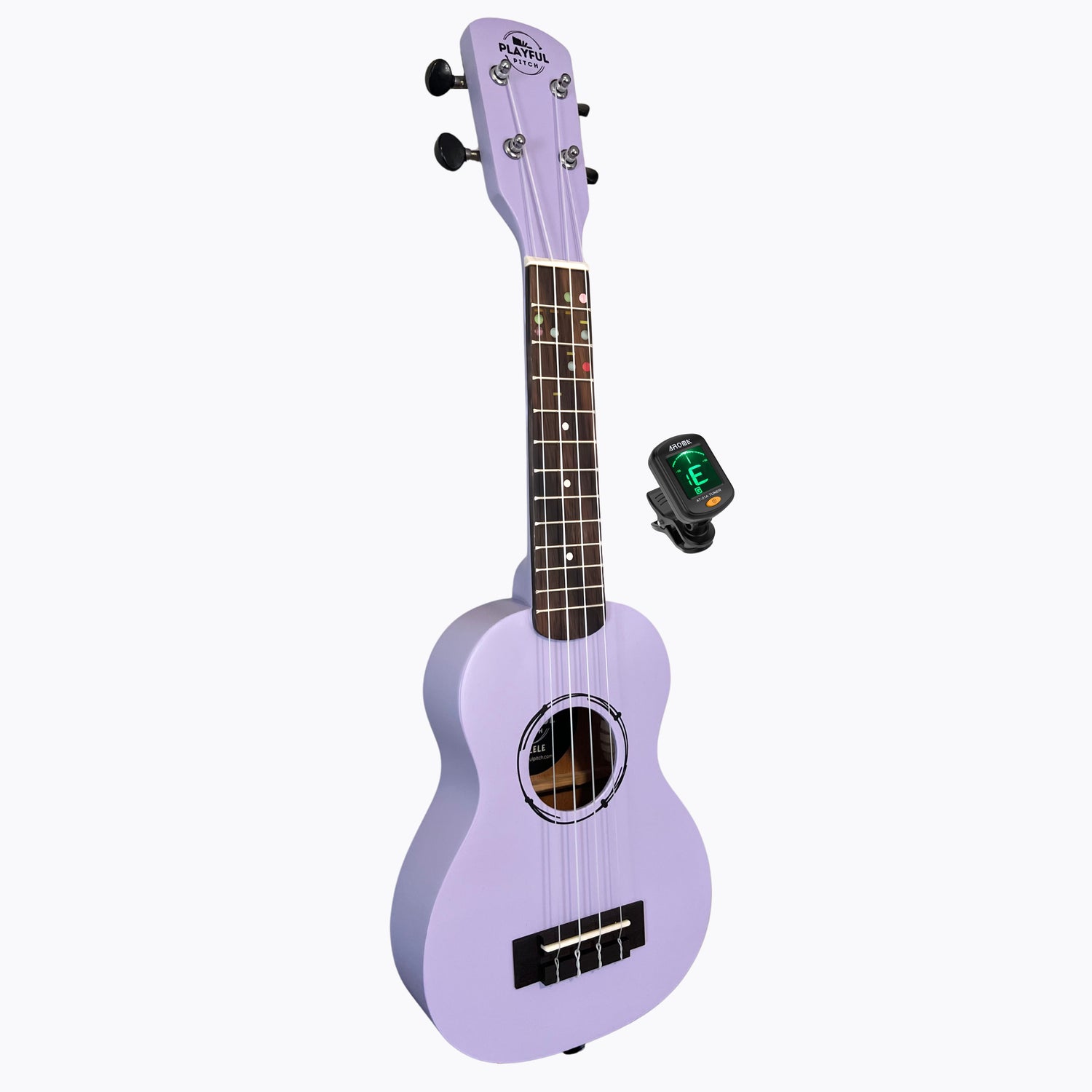 Purple Soprano Ukulele Bundle