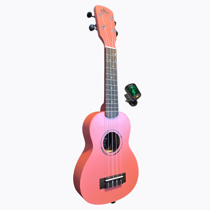Red Soprano Ukulele Bundle