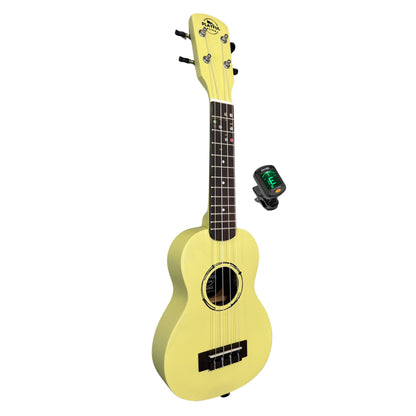 Yellow Soprano Ukulele Set