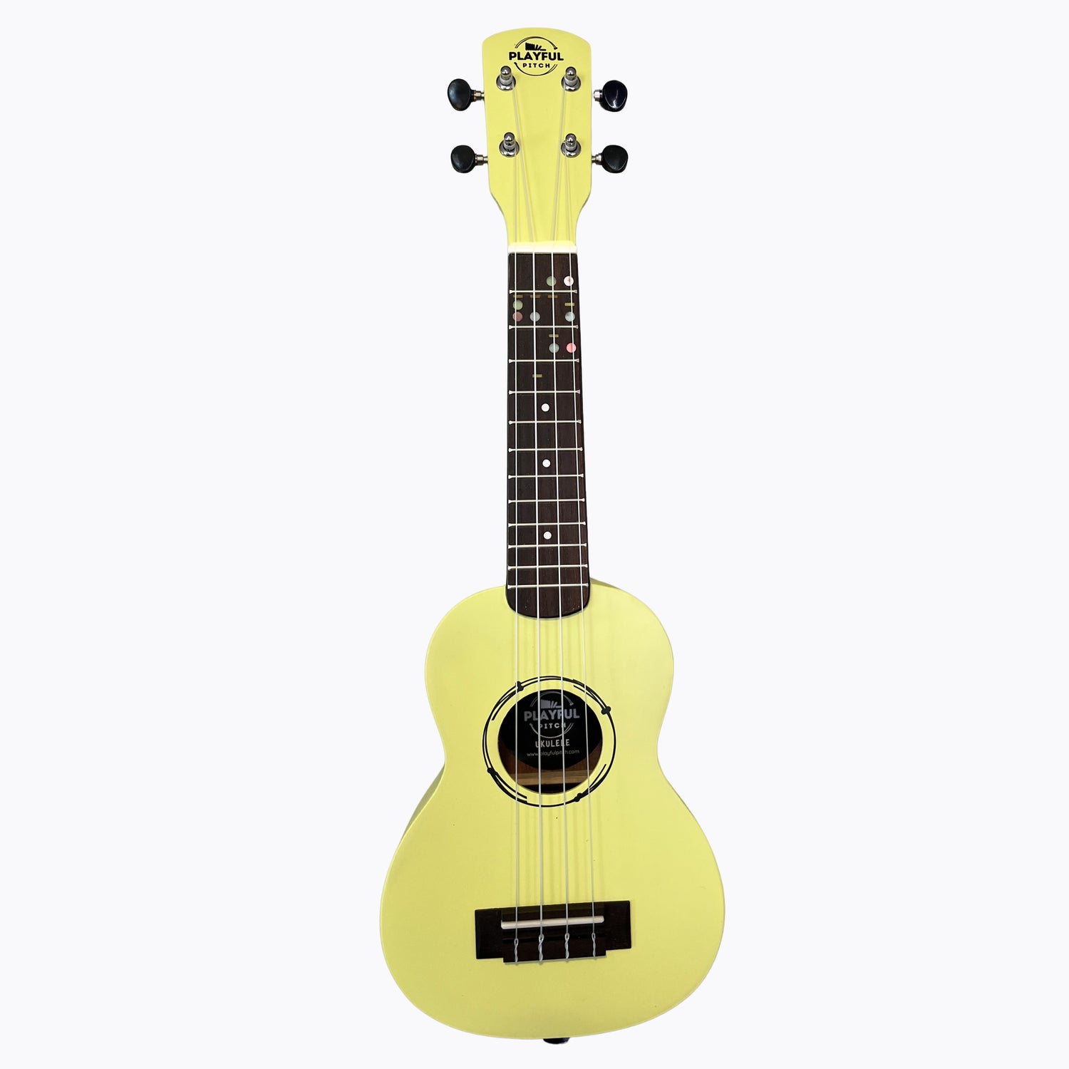 Yellow Soprano Ukulele Set