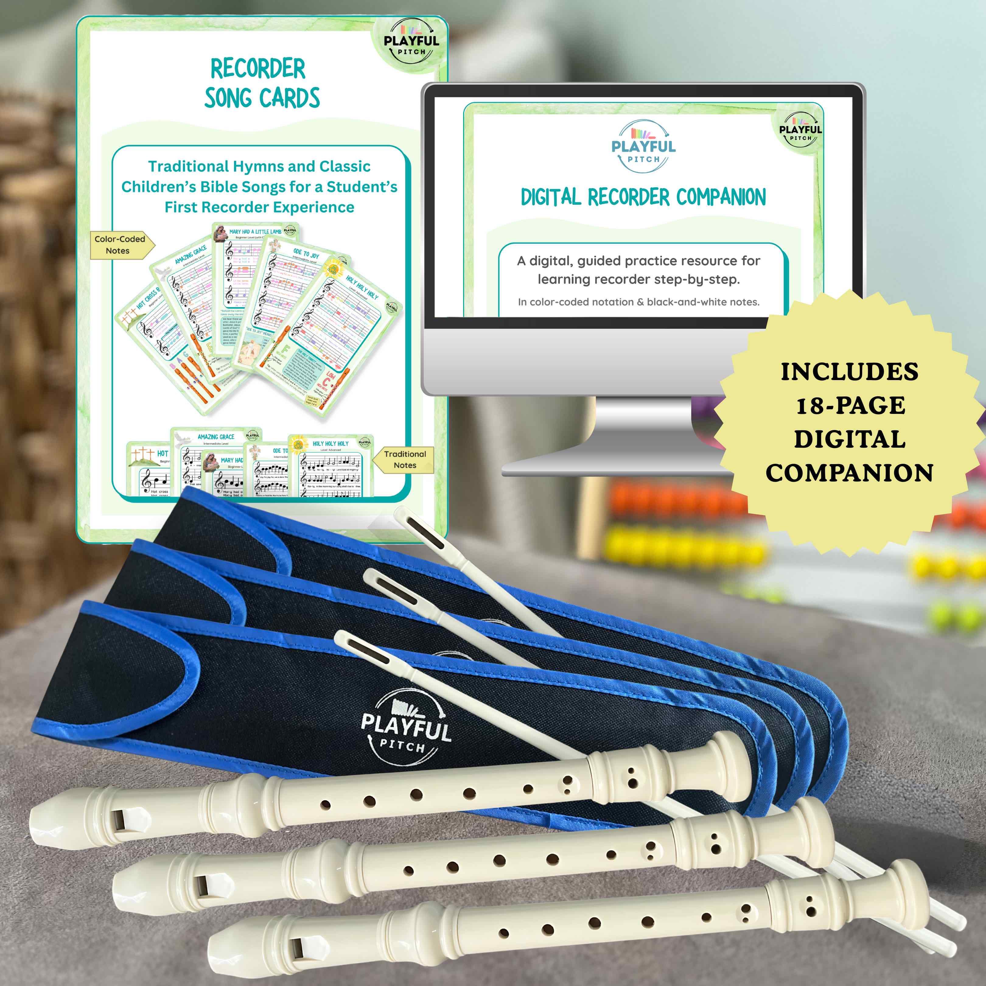 Classic Recorder Family Learning Set